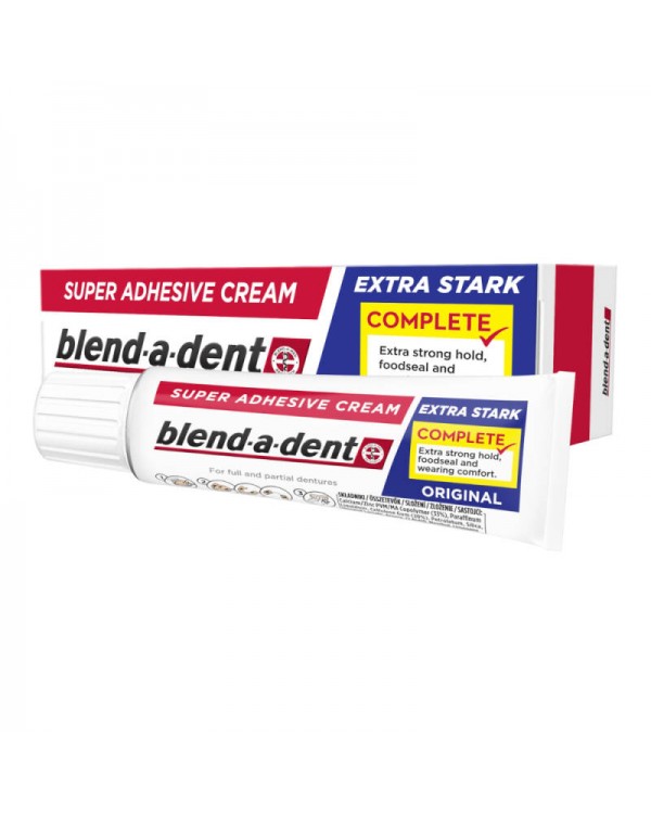 Фіксуючий крем Blend-a-dent для зубних протезів