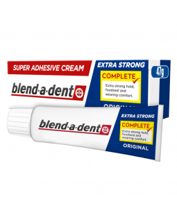 Фиксирующий крем Blend-a-dent для зубных протезов 
