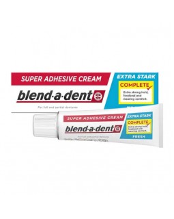 Клей для зубных протезов для ощущения свежести BLEND-A-DENT Extra Stark Fresh 47г