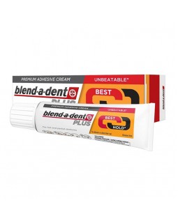 Фиксирующий крем Blend-a-dent для зубных протезов