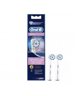 Насадки BRAUN Oral-B Sensi UltraThin EB60-2 для електричної зубної щітки Braun Oral-b з м'якою і тонкою щетиною