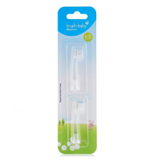 Насадка BRUSH-BABY BabySonic PRO 0-18 месяцев 2шт 