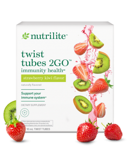Nutrilite Twist Tubes 2GO – здоров’я імунітету – полуниця ківі