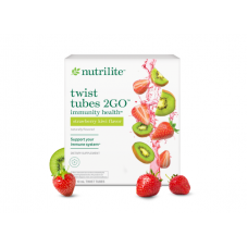 Nutrilite Twist Tubes 2GO – Здоровье иммунитета – Клубника-киви