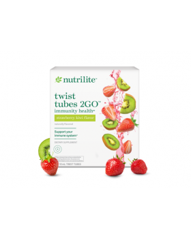 Nutrilite Twist Tubes 2GO – здоров’я імунітету – полуниця ківі