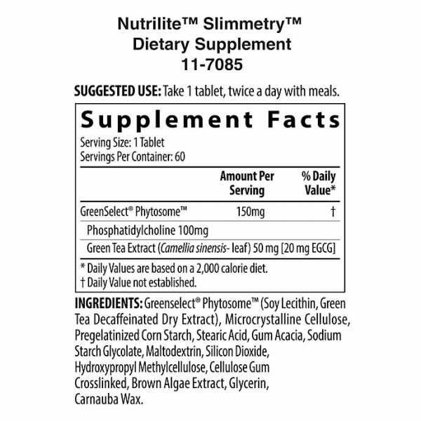 Диетическая добавка Nutrilite Slimmetry