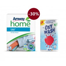 АКЦІЯ! Універсальний відбілювач Amway -30% + OXY-WASH - Порошок відбілювач RIEM