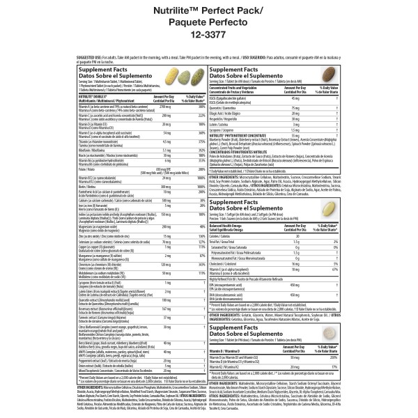 Nutrilite Perfect Pack