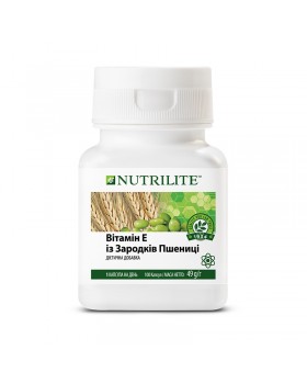 Витамин Е из зародышей пшеницы NUTRILITE 