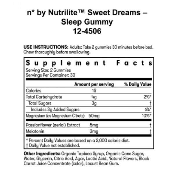 Nutrilite Sweet Dreams – Sleep Gummies