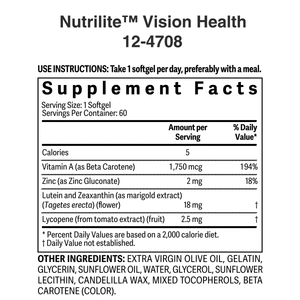 Nutrilite Здоровье зрения