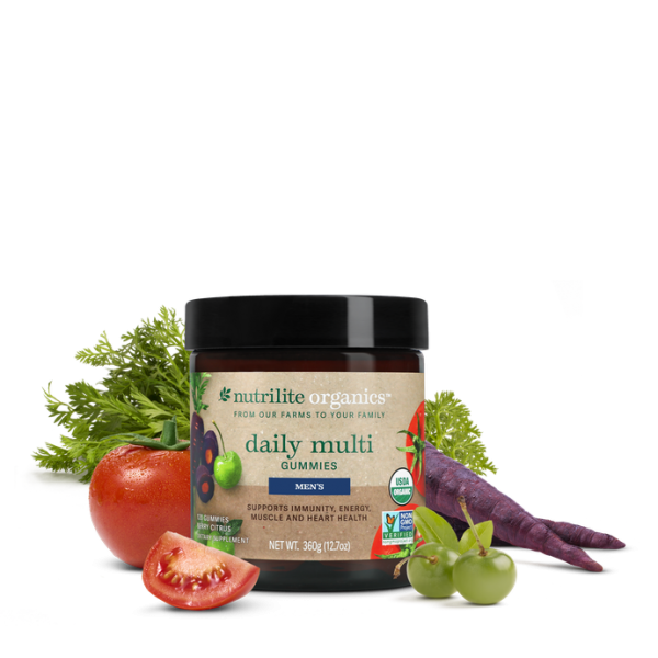 Жевательные витамины Nutrilite Organics Men's Daily Multi