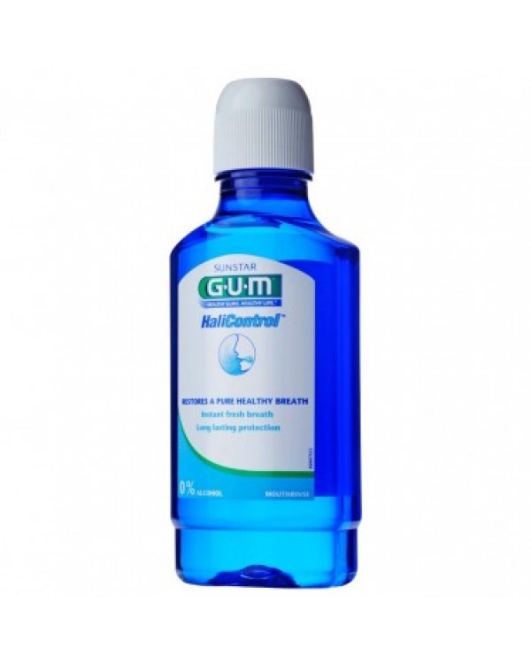 GUM Butler HaliControl 300мл (3050) - жидкость борется с неприятным запахом изо рта (галитозом)