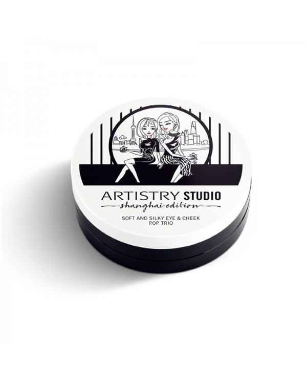 Палітра шовковистих тіней для повік та рум'ян для обличчя ARTISTRY STUDIOShanghai Edition