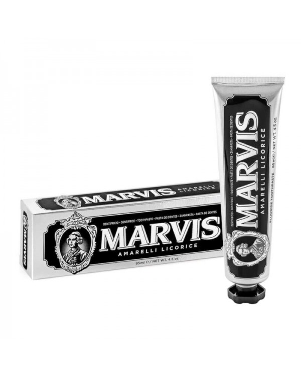 Зубна паста зі смаком солодки та м'яти MARVIS Licorice Mint 85ml