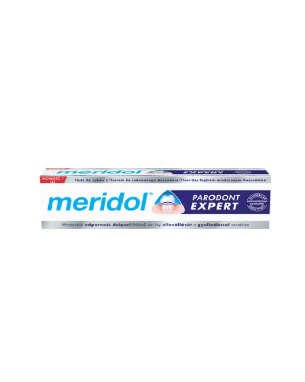 Зубна паста проти кровоточивості ясен та пародонтозу Meridol Parodont Expert