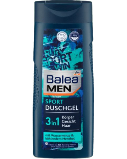 Чоловічий освіжаючий гель для душу Balea Men Sport 3в1, 300 мл