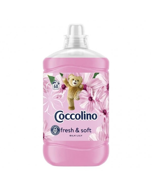 Кондиціонер для білизни Coccolino Soft&Fresh Silk Lily 1700 ml. (68 циклів )