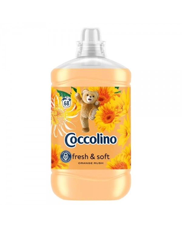 Кондиционер для белья Coccolino Fresh & Soft Orange Rush, концентрат, 1700 мл