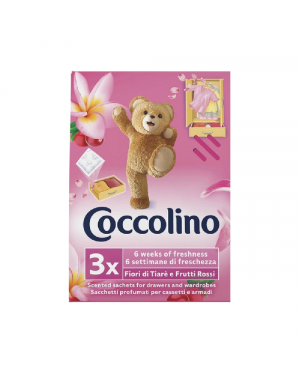 Саше ароматичні серветки для шафи Coccolino Pink 3 шт