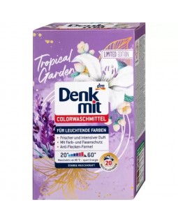 Порошок для прання кольорової білизни Тропічний сад Denkmit, 20 циклів прання