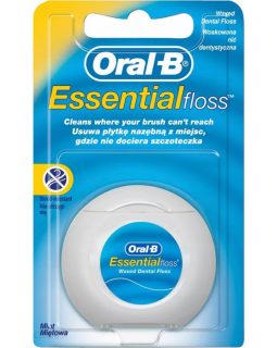 Зубна нитка зі смаком м'яти ORAL-B EssentialFloss 50м