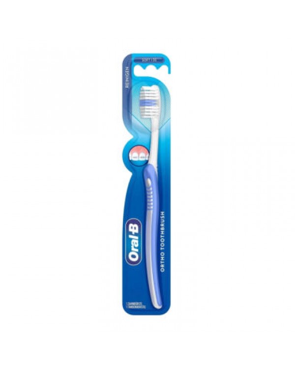 ORAL-B Ortho Brush Soft - ортодонтична зубна щітка.