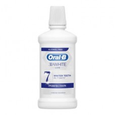 ORAL-B 3D WHITE 500мл - ополаскиватель для рта отбеливающий