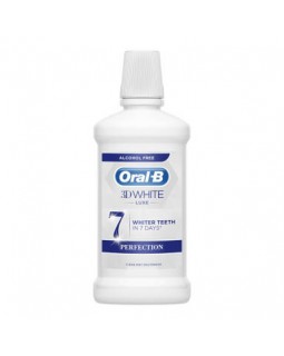 ORAL-B 3D WHITE 500 мл - відбілюючий ополіскувач для ротової порожнини