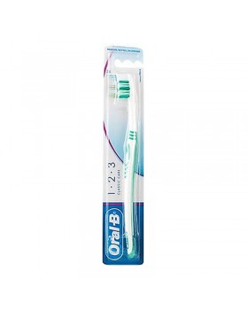 Классическая зубная щетка (средняя жесткость) ORAL-B 123 Medium 35