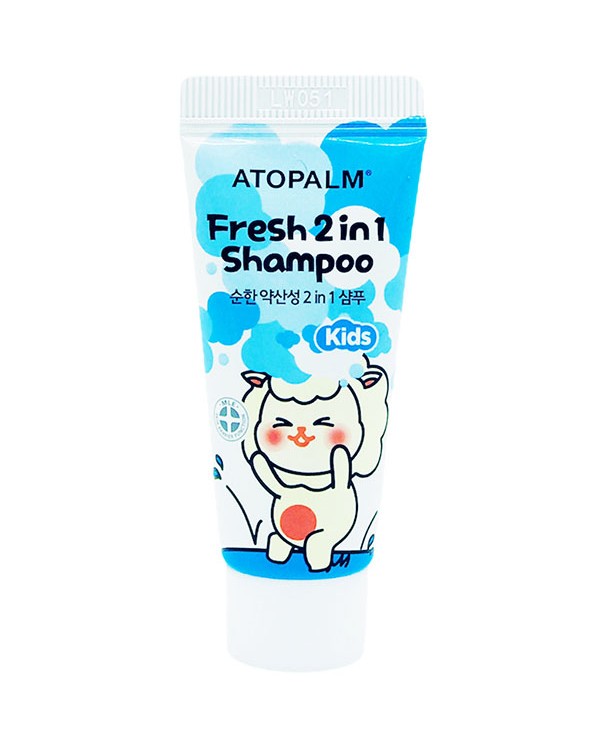 Міні-версія дитячого шампуню для волосся "2в1" ATOPALM Fresh 2 in 1 Shampoo