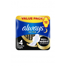 Гигиенические прокладки Always Ultra Secure Night 12 шт