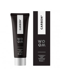 Відбілююча зубна паста з активованим вугіллям Woom Carbon+ Black Whitening Toothpaste