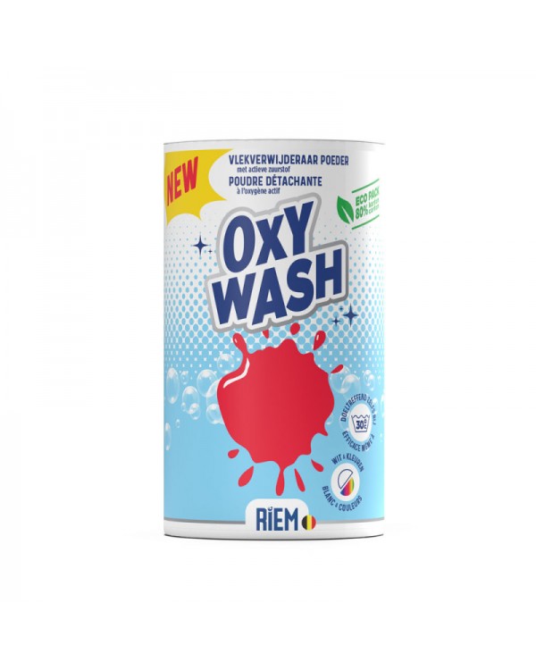 OXY-WASH - Порошок відбілювач для виведення плям з активним киснем - RIEM