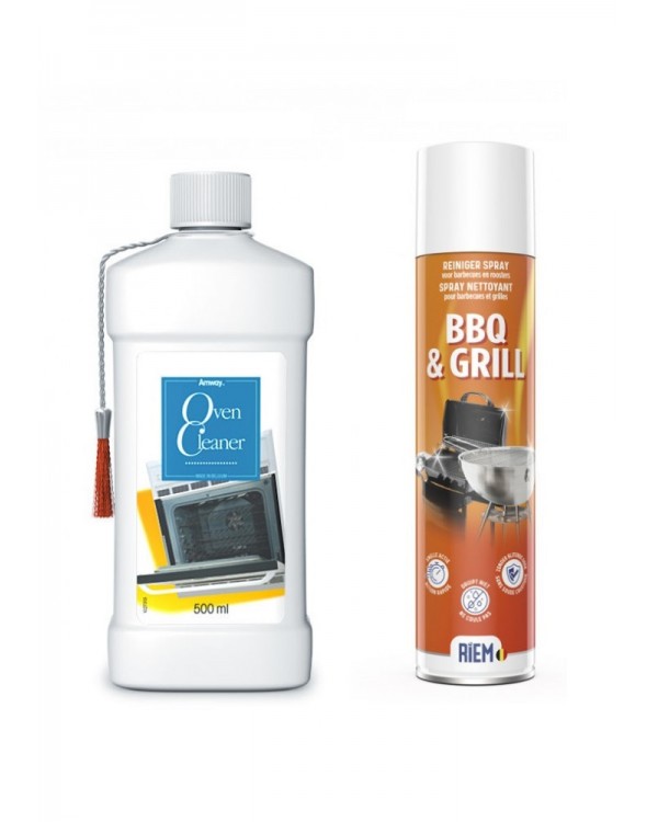 Очищувач для духовок AMWAY + BBQ & Grill cleaner - Активна піна - RIEM -50%