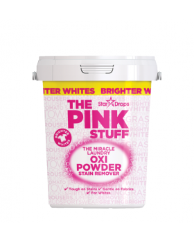 Пятновыводитель для белого белья The Pink Stuff Oxi Powder Stain Remover Whites 1кг.