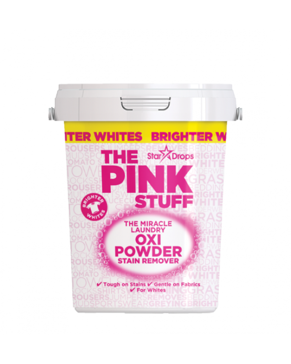 Плямовивідник для білої білизни The Pink Stuff Oxi Powder Stain Remover Whites 1кг.