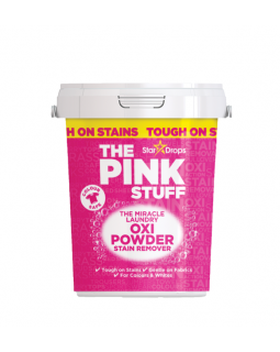 Пятновыводитель для цветных тканей The Pink Stuff Laundry Oxi Powder Stain Remover for Colours 1кг.