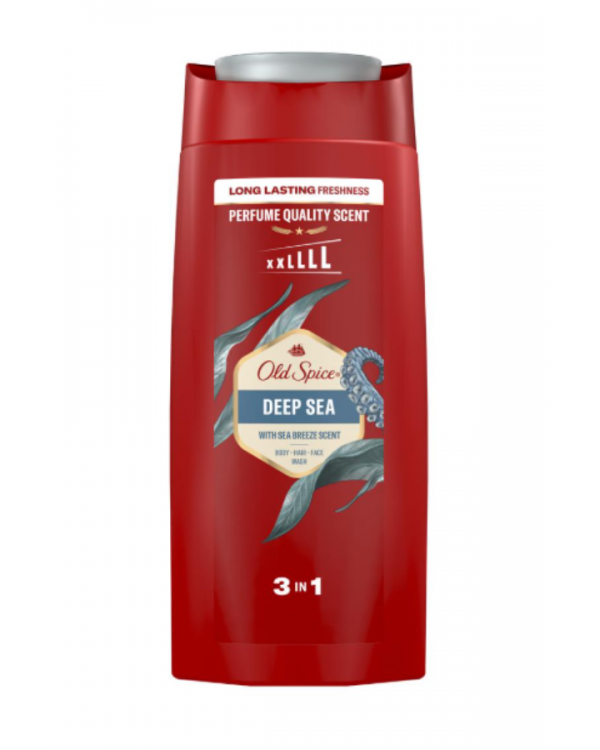 Гель для душу + шампунь Old Spice 3-в-1 Deep Sea 675 мл