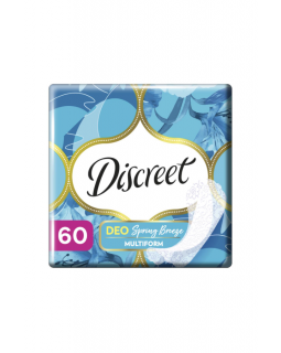 Щоденні гігієнічні прокладки Discreet Deo Spring Breeze 60 шт