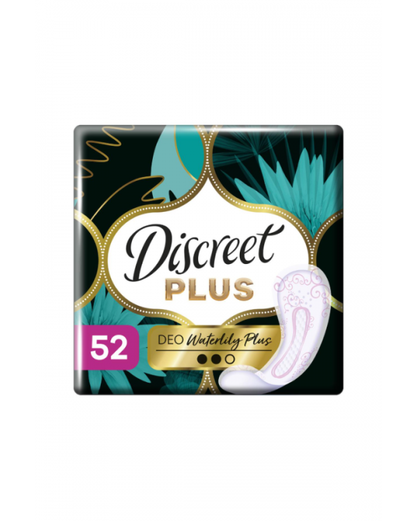 Щоденні прокладки Discreet Zone Plus Deo Waterlilly 52 шт.