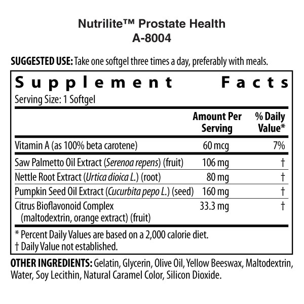 Nutrilite Prostate Health (здоровье простати)