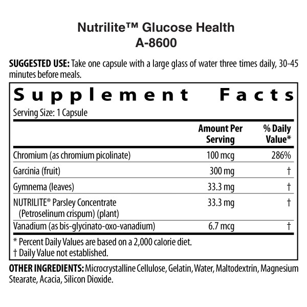 Nutrilite Glucose Health
