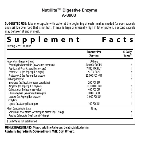 Nutrilite Digestive Enzyme (пищеварительный)