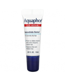 Aquaphor, Восстанавливающее средство для губ мгновенного действия без отдушек, 10 мл