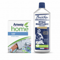 Набір для прання Amway Home SA8 1 кг + Briochin Savon de Marseille 1 л (-30%)
