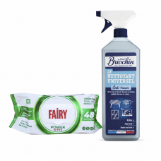 Набір для прибирання Fairy 100 шт + Briochin 750 мл (-30%)