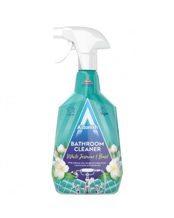 Чистящее средство для ванны Astonish White Jasmine and Basil 750 мл