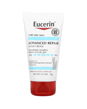 Eucerin, крем для рук, інтенсивне відновлення, без запаху, 78 г