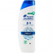 Шампунь и бальзам Head & Shoulders Против перхоти 2в1 "Основной уход", 330 мл